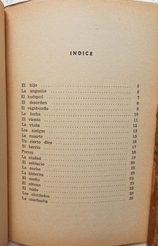 Libro de poesía "El Sótano Y Otros Poemas" firmado por Enrique Estrázulas - imagen 6