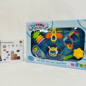 Set de Sonajeros y Juego Didáctico Infantil "Dreams Series" - imagen 3