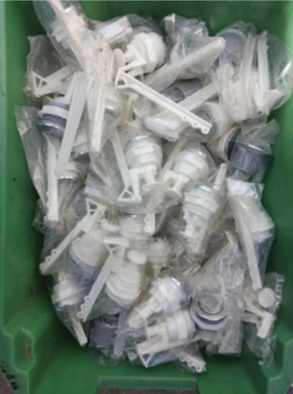 Cajones Plásticos Nórdicos con Botón Lateral - Más de 100 Unidades Nuevas