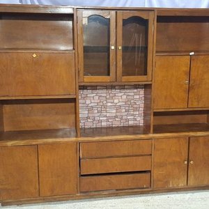 Modular de Madera Enchapada con 9 Puertas y 3 Cajones - imagen 1