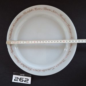 Lote de Vajilla: 3 Tazas Nescafé, 1 Pocillo Museo del Fútbol Uruguay, 8 Platos Opalina - imagen 6