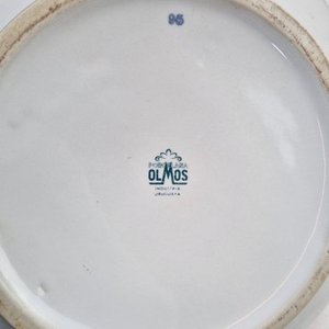 Sopera de Porcelana Blanca OLIMOS con Detalles Dorados - Industria Uruguaya - imagen 4
