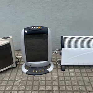 Lote de 3 Estufas Eléctricas Funcionando: Jata, Inhaus y Otra - imagen 1