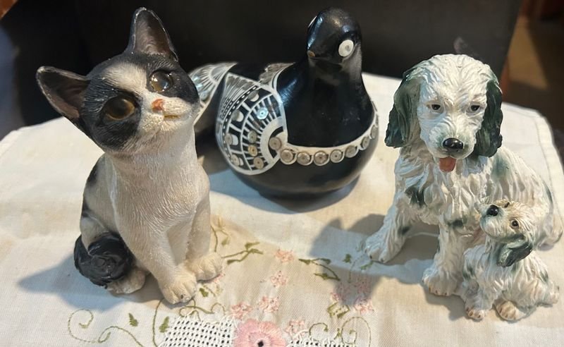 Lote siguiente: Adornos en porcelana de alta calidad