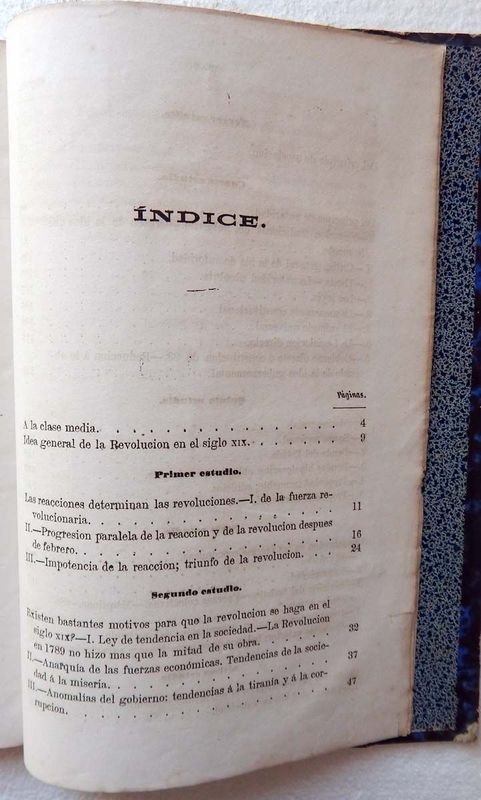 Libro antiguo de Proudhon sobre la Revolución en el Siglo XIX - imagen 1