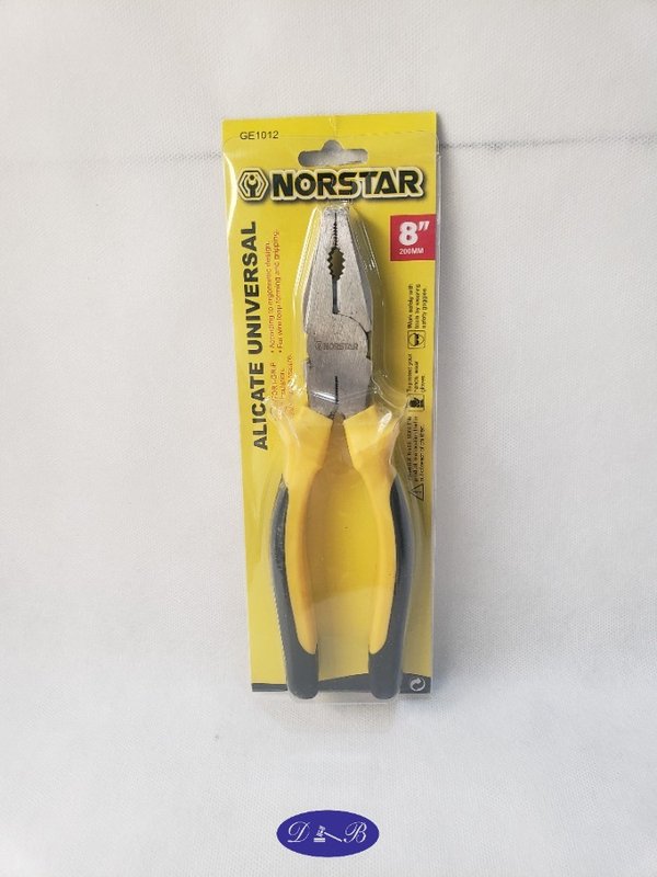 Alicate Universal Norstar 8 Pulgadas