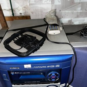 Equipo de Sonido Aiwa NSX-BL14 con Doble Cassette y CD - imagen 1
