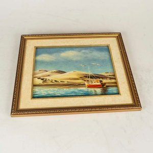 Lote anterior: Óleo "Marina" de Carmen Montero con Passepartout