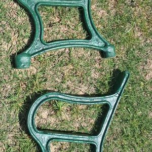 Juego de Patas de Banco Estilo Estación de Afe - imagen 2
