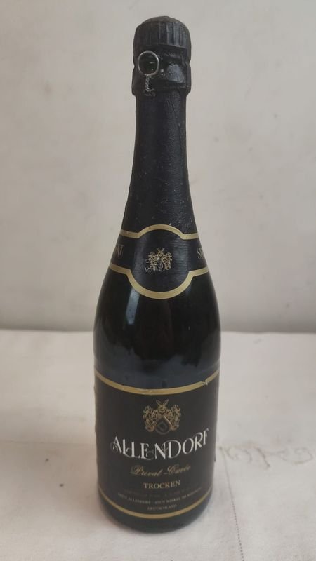 Botella de champán Allendorf Alemania