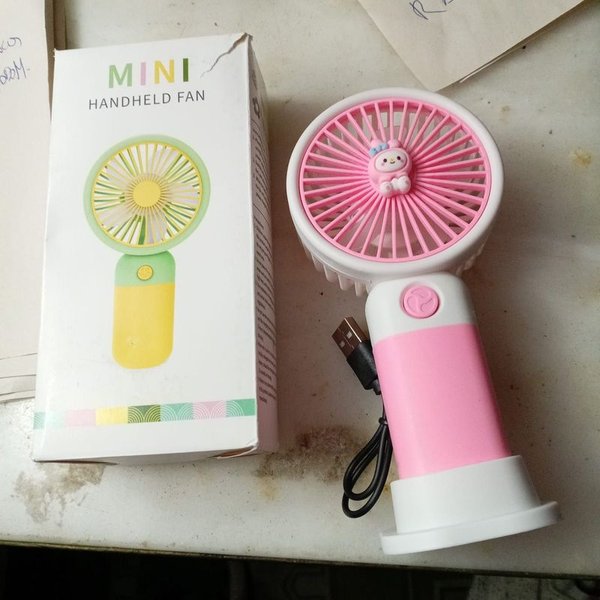 Ventilador de mano USB portátil y sin cables