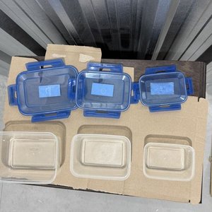 Set de 3 Recipientes Herméticos Komax Transparentes con Cierre Seguro - imagen 5