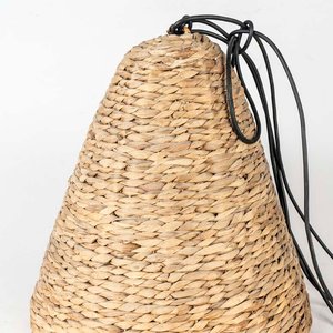 Colgante Cónico de Fibras Naturales, Una Luz - imagen 2