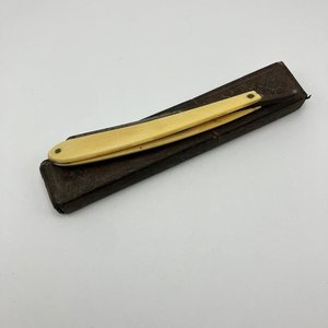 Navaja de Afeitar Antigua Friedrich Herder Solingen con Estuche - imagen 2