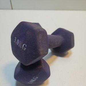 Par de Mancuernas de 3 kg Color Violeta - imagen 5