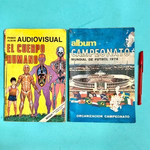Lote anterior: Álbumes Educativo "El Cuerpo Humano" y "Mundial de Fútbol 1974"
