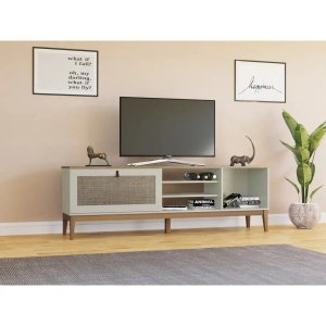 Lote anterior: Rack para TV Trama Blanco Off con Puerta Basculante y Estantes