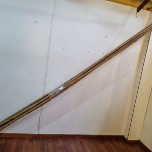 Lote siguiente: 9 Cañas de Bambú Naturales de 4.10 m para Decoración y Jardinería