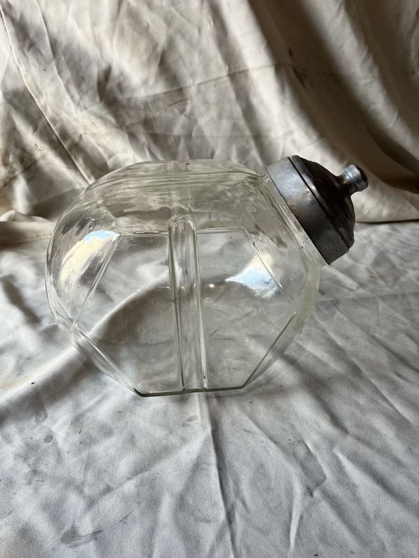 Caramelera de vidrio con tapa de aluminio - Muebles y Decoración - imagen 2