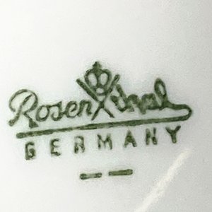 Juego de 19 Piezas de Porcelana Rosenthal para Consomé: Tazas y Platillos - imagen 6
