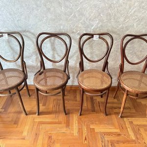 Juego de 4 Sillas Vienesas con Esterillas - imagen 2
