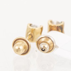 Par de Tornillos de Oro 18k con Brillantes - imagen 2