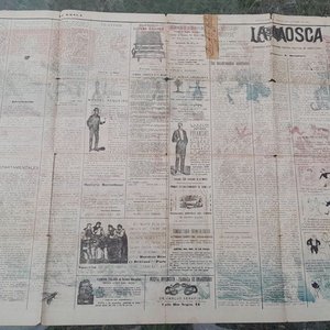 Periódico "La Mosca" de Octubre 1905 - Prensa Satírica Uruguaya - imagen 13