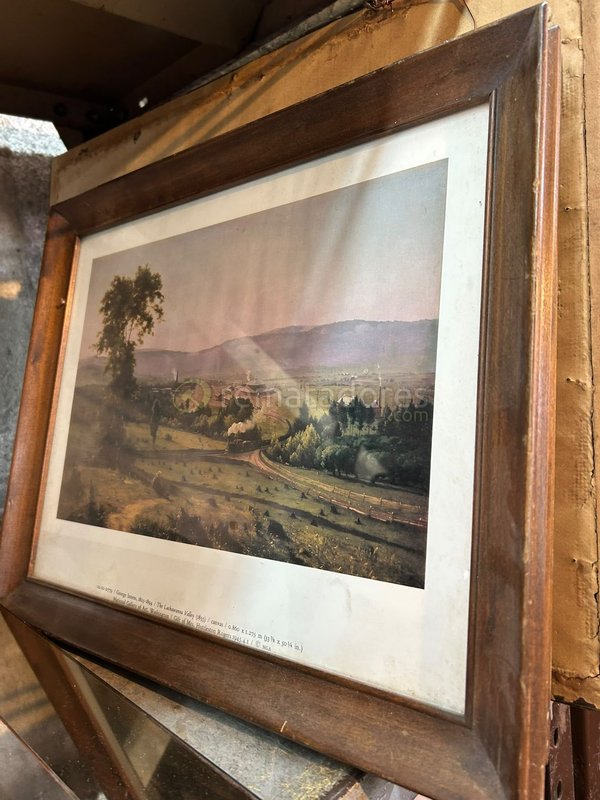 Cuadro "The Susquehanna Valley" de George H. Smillie