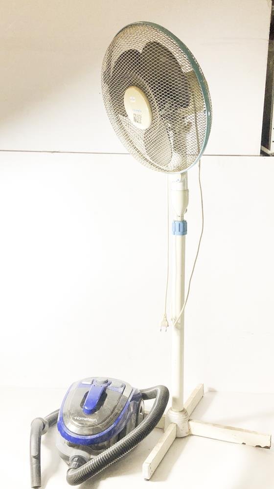 Ventilador de Pie y Aspiradora Hometech - imagen 1