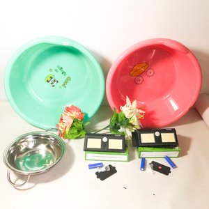 Lote de Hogar: Palanganas, Luces de Emergencia, Colador y Más - imagen 2
