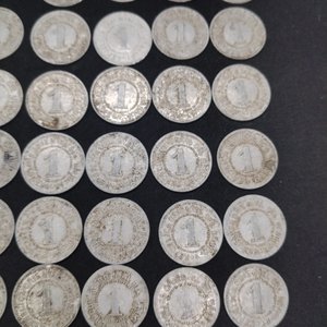 Lote de 40 Fichas de Ganadería Uruguayas de Aluminio - imagen 4