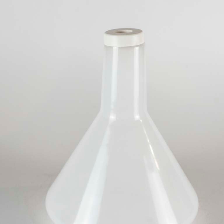 Colgante de vidrio blanco de excelente calidad - imagen 2