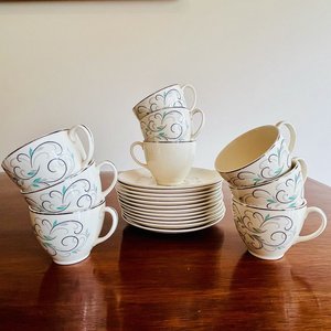 Juego de Té y Café Johnson Bros para 9 Personas en Loza Inglesa - imagen 3