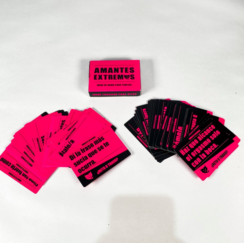 Juego de Mesa "Amantes Extremos" - Juego de Beber para Parejas