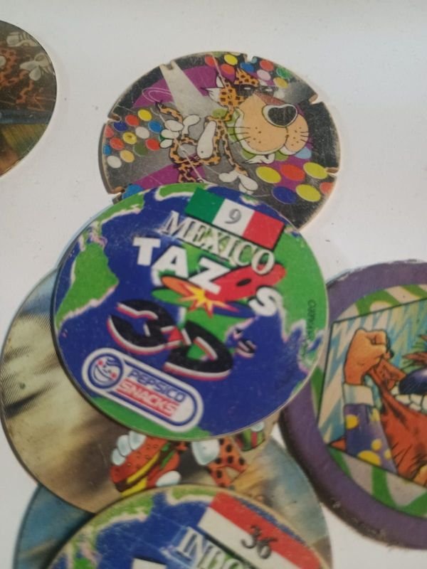 Colección de tazos con personajes de dibujos animados - imagen 2