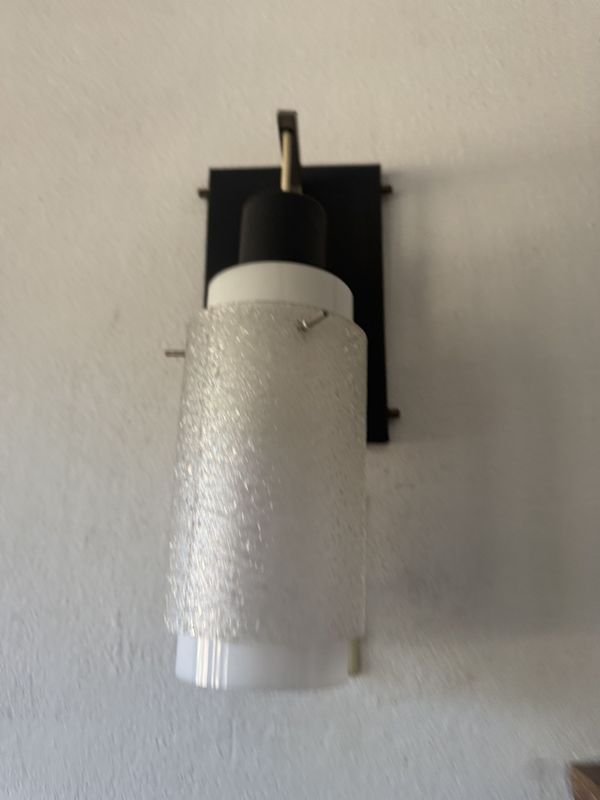 Par de apliques de pared en acrílico Mid-century - imagen 4