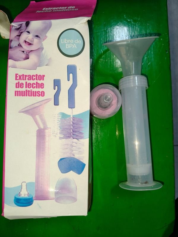 Extractor Manual de Leche Multiuso Libre de BPA