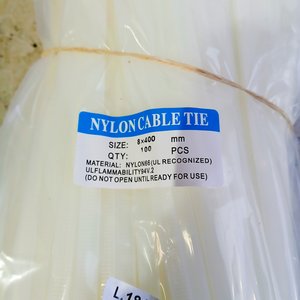 Pack de 500 Precintos Plásticos Nylon 8x400 mm - imagen 3