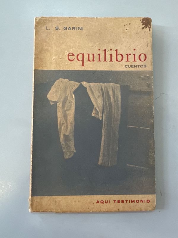 Lote anterior: Libro: Equilibrio. Cuentos de L S Garini