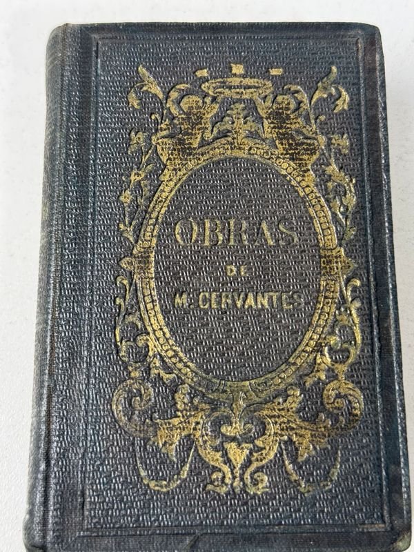Libros antiguos de Miguel de Cervantes - Obras escogidas en 3 tomos, Paris 1826 - imagen 3