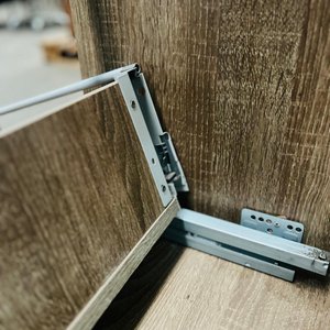 Mueble de Baño con Cajón Color Madera Oscura - imagen 5
