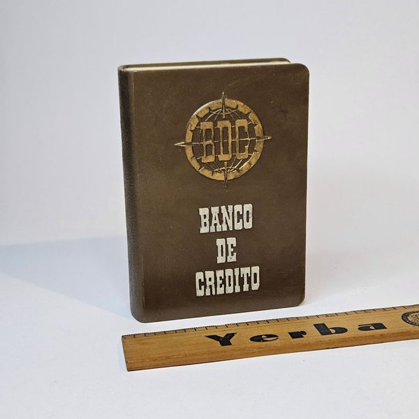 Libro de Alcancia del Banco de Credito - imagen 1