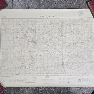 Mapa de Santa Lucía, Cardal, Instituto Geográfico, Escala 1:50.000 - imagen 2