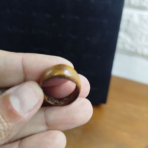 Lote de 25 Anillos de Madera de Coco Natural - imagen 2