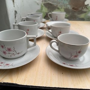 Juego de Tazas y Platillos Olmos - Vajilla Uruguaya - imagen 4