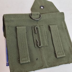 Porta Cartuchos Militar Americano Doble Verde - imagen 3