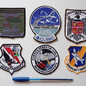 Lote anterior: Lote de 6 Parches de Aviación Militar de Distintos Países