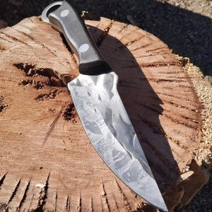 Lote siguiente: Cuchillo Curvo Artesanal Hoja Filosa Espiga Corrida