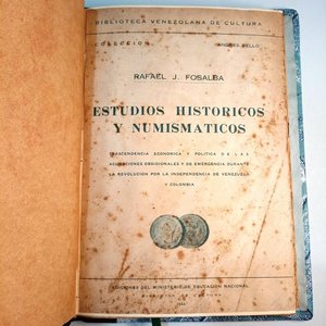 Estudios Históricos y Numismáticos de Rafael J. Fosalba - Edición 1944 - imagen 3