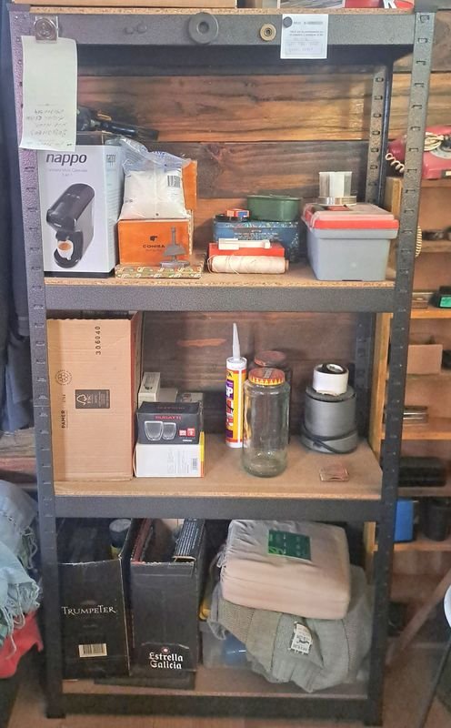 Lote siguiente: Estanteria de excelente calidad con estructura de chapas gruesas
